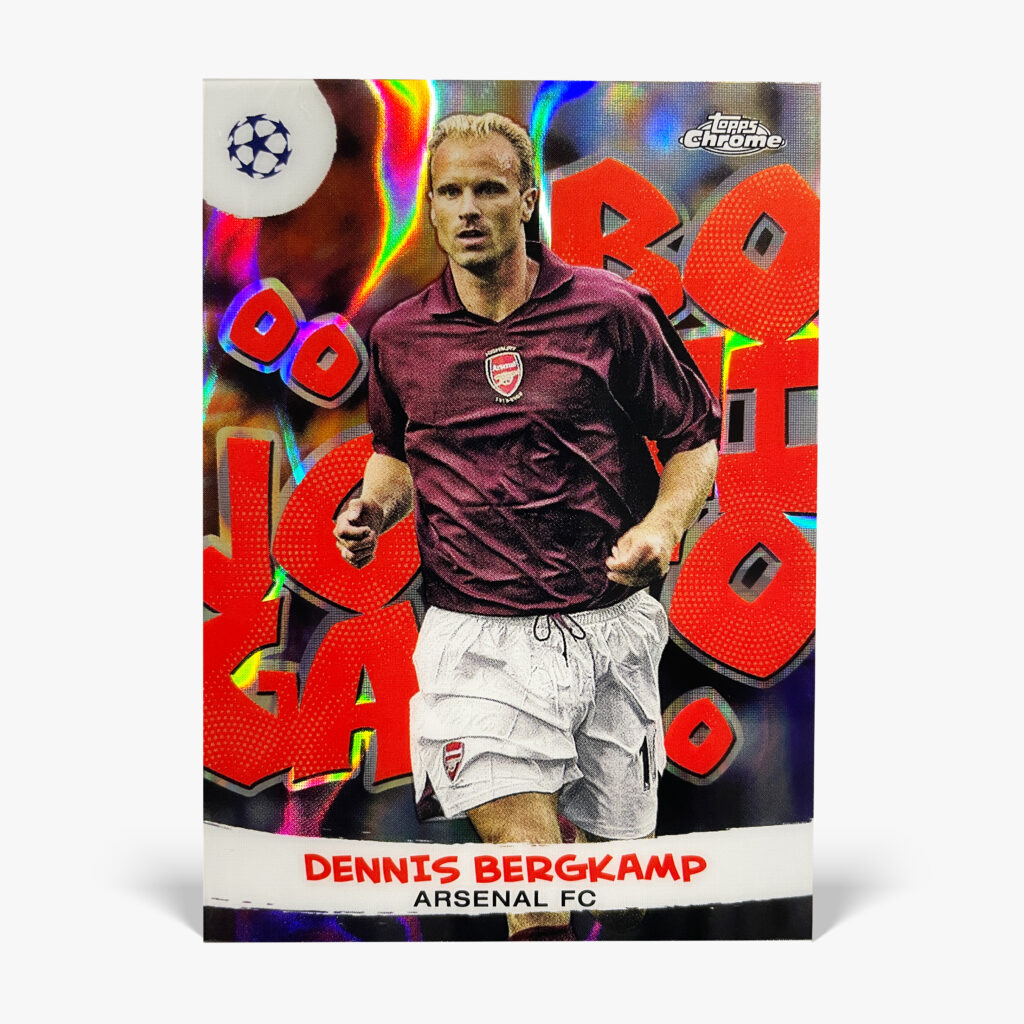 2022-23 Topps Chrome UCC - Joga Bonito - Dennis Bergkamp