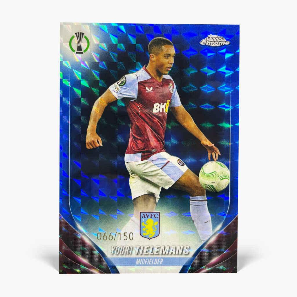 2023-24 Topps Chrome UCC - Youri Tielemans /150