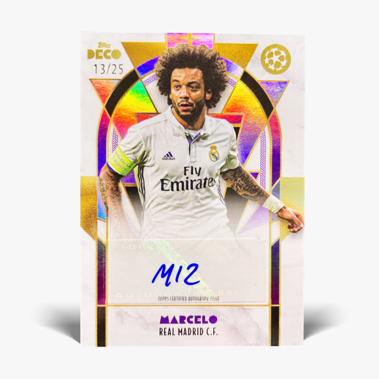 2024-25 Topps Deco UCC - Legends - Marcelo Autograf /25