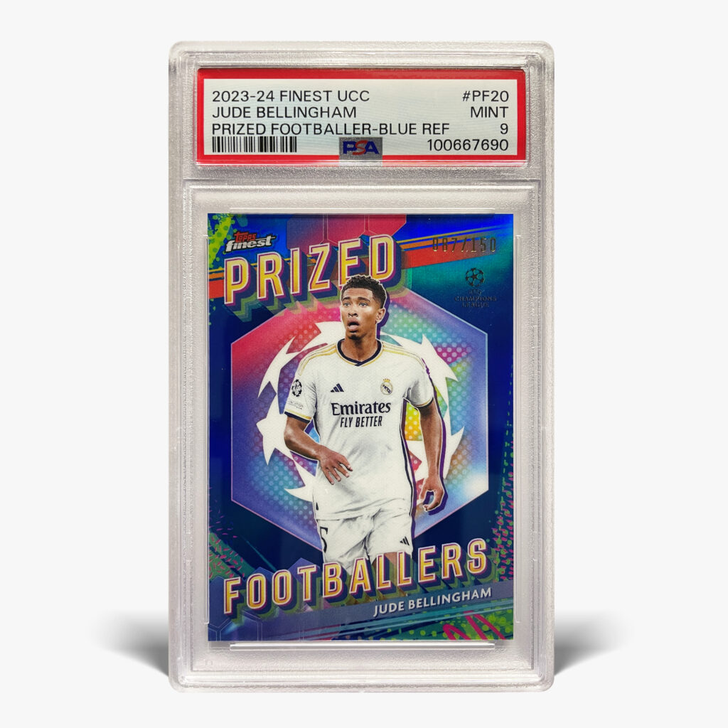 2023-24 Topps Finest UCC - Jude Bellingham /150 PSA 9