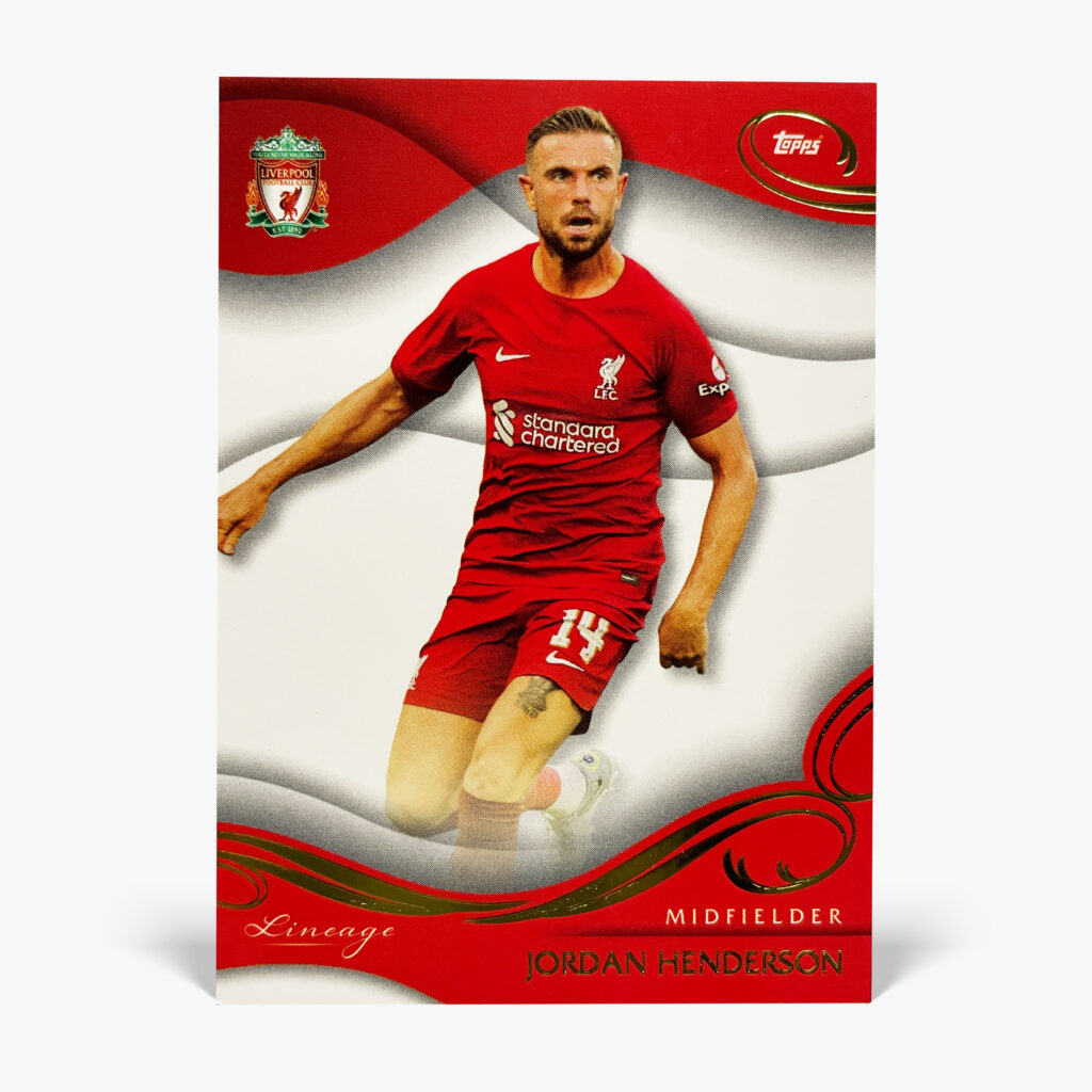 2022-23 Topps Lineage Liverpool - Jordan Henderson #27