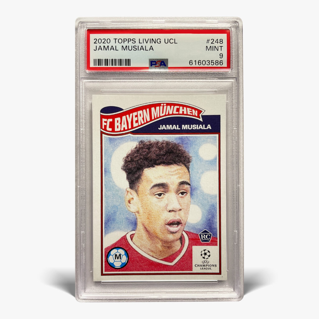 2020 Topps Living Set - Jamal Musiala #248 PSA 9