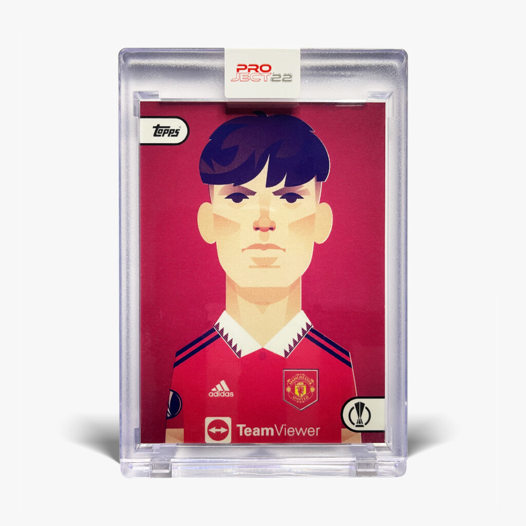 2022 Topps Project 22 - Alejandro Garnacho by Stanley Chow