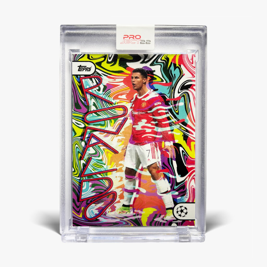 2022 Topps Project 22 - Cristiano Ronaldo by Mike Perry