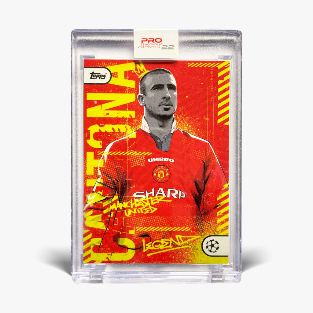 2022 Topps Project 22 - Eric Cantona by Whip
