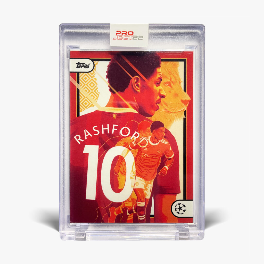 2022 Topps Project 22 - Marcus Rashford by Doaly