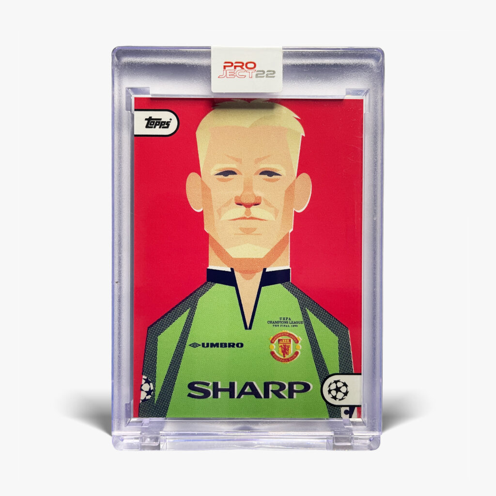 2022 Topps Project 22 - Peter Schmeichel by Stanley Chow