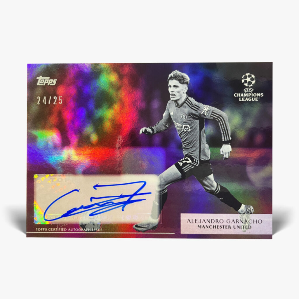 2023-24 Topps Simplicidad - Alejandro Garnacho Autograf /25