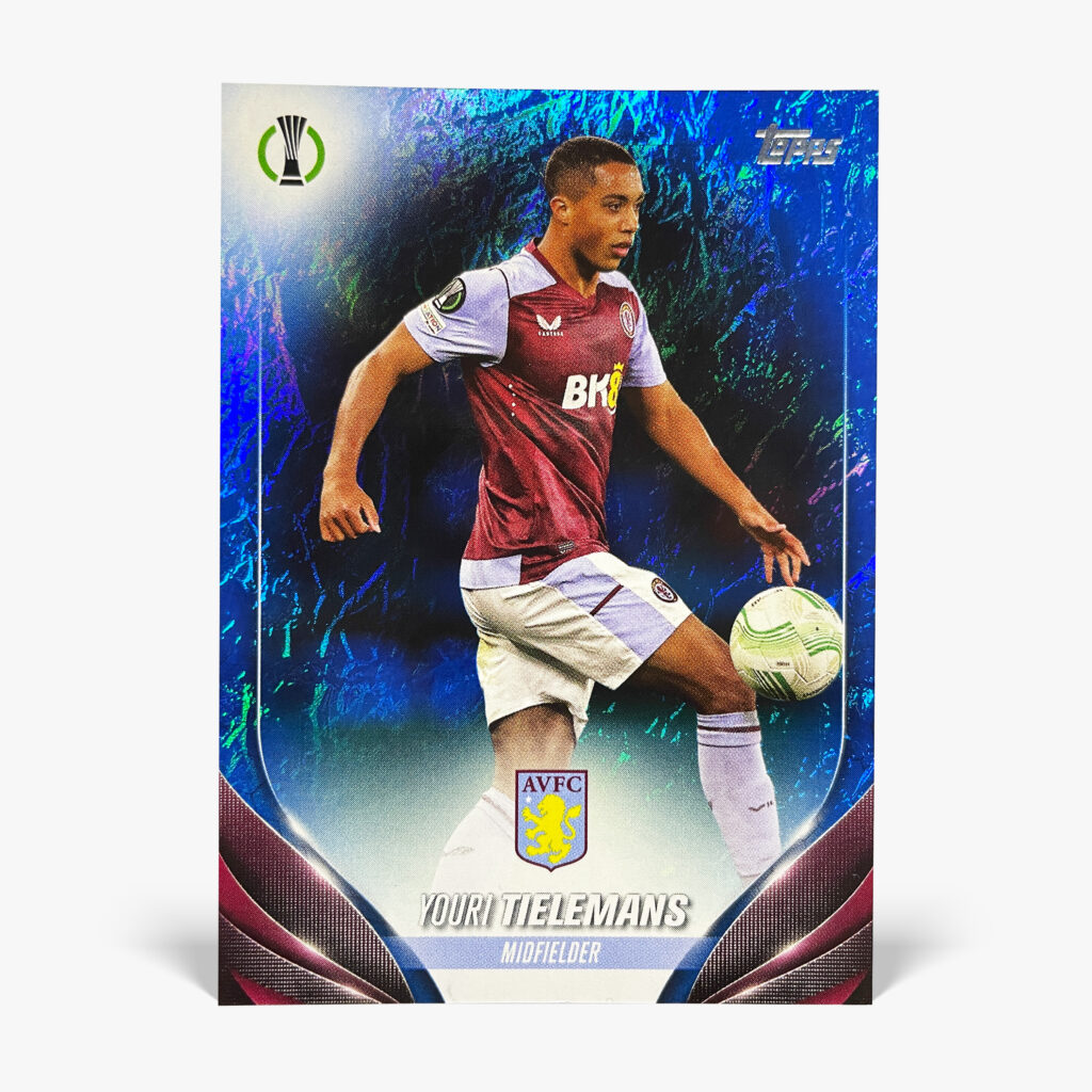 2023-24 Topps UCC Jade - Youri Tielemans /175