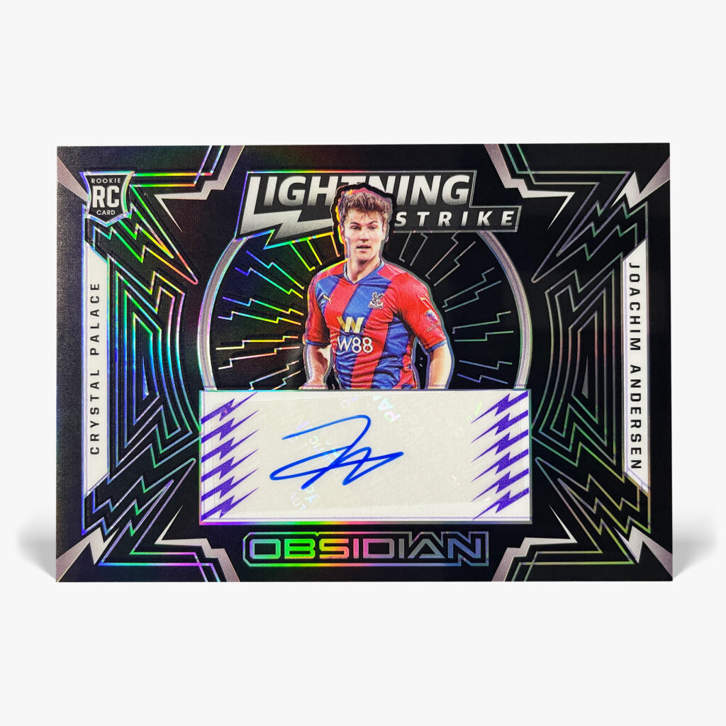 2021-22 Panini Obsidian - Joachim Andersen Autograf /10