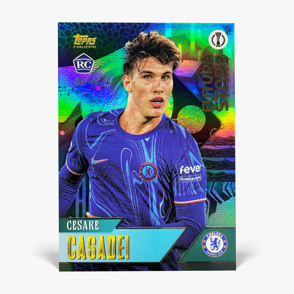 2024-25 Topps Gold - Future Stars - Cesare Casadei /49