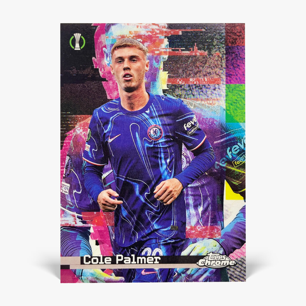 2024-25 Topps Chrome UCC - White Noise - Cole Palmer
