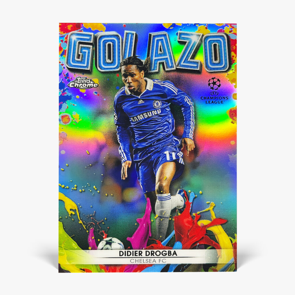 2021-22 Topps Chrome UCL - Golazo - Didier Drogba /199