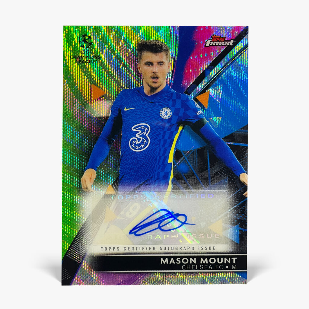 2021-22 Topps Finest UCL - Mason Mount Autograf /99