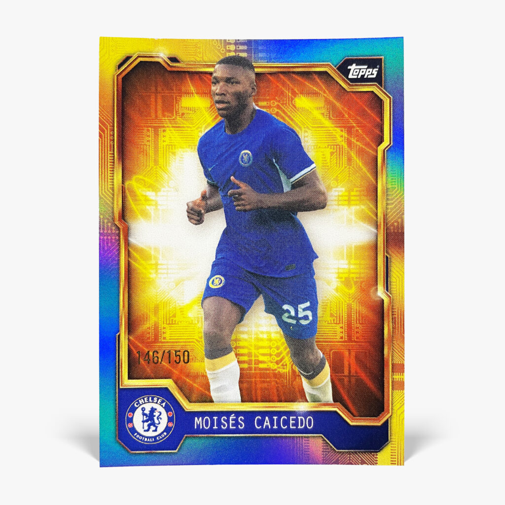 2023-24 Topps Fan Set Chelsea - Golden Future - Moisés Caicedo /150