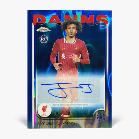 2024-25 Topps Chrome UCC - Jayden Danns Autograf /150