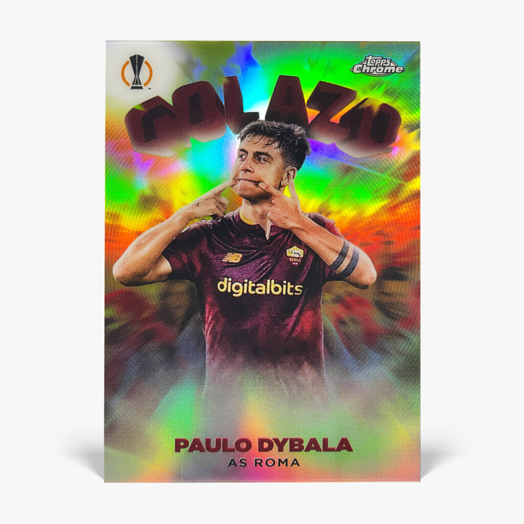 2022-23 Topps Chrome UCC - Golazo - Paulo Dybala /125
