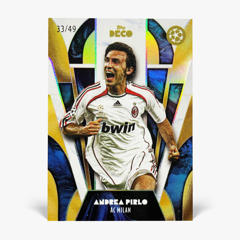 2024-25 Topps Deco UCC - Joueur Emblématique - Andrea Pirlo /49