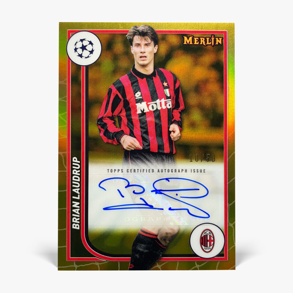 2023-24 Topps Merlin UCC - Brian Laudrup Autograf /50