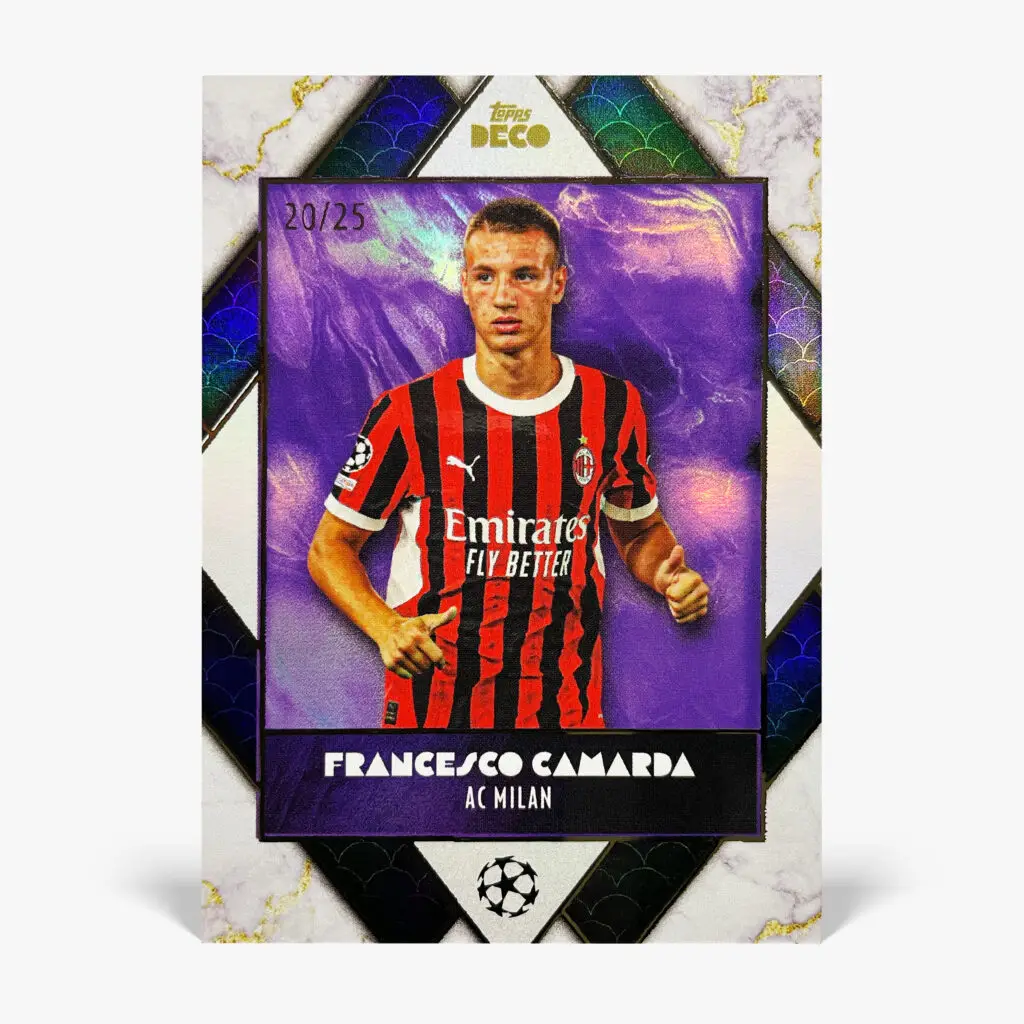 2024-25 Topps Deco UCC - Prodigy - Francesco Camarda /25