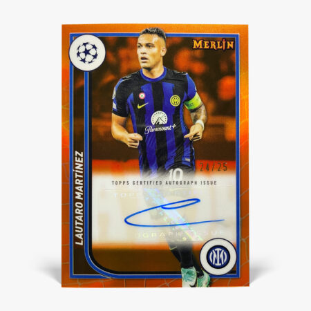 2023-24 Topps Merlin UCC - Lautaro Martinez Autograf /25