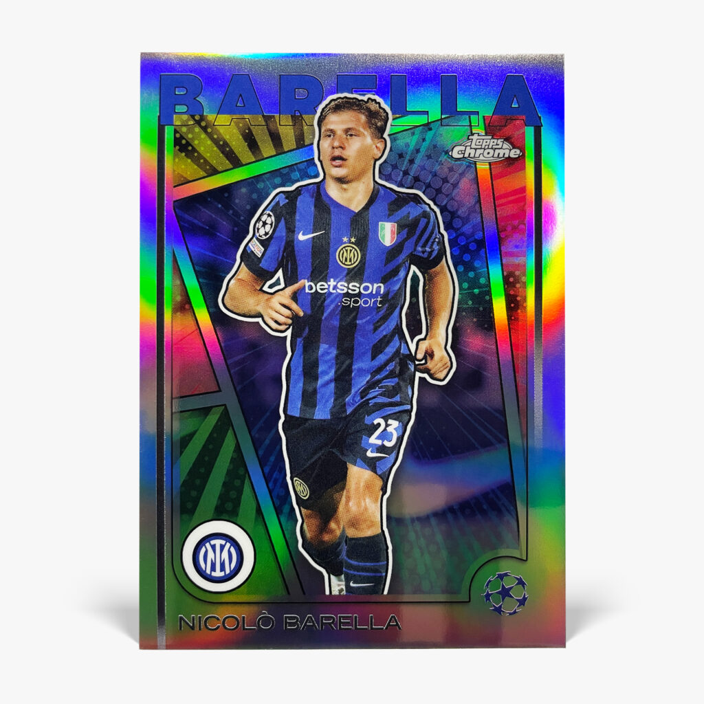 2024-25 Topps Chrome UCC - Hero Variation - Nicolò Barella