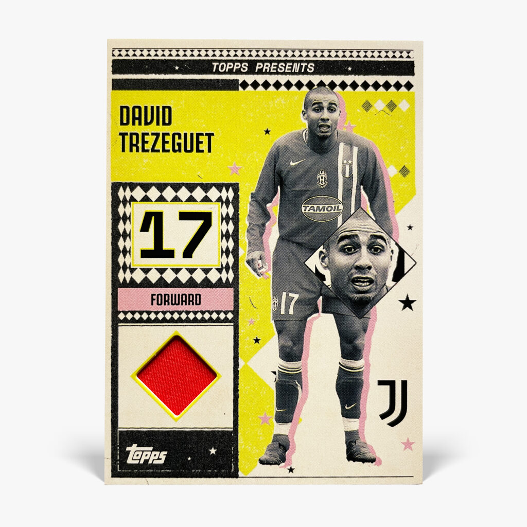 2024-25 Topps Team Set Juventus - David Trezeguet Relic