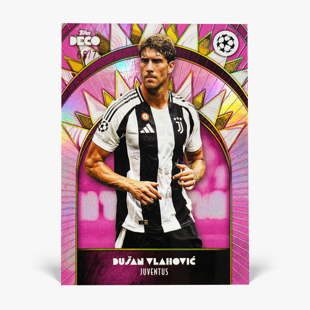 2024-25 Topps Deco UCC - Dušan Vlahović /75