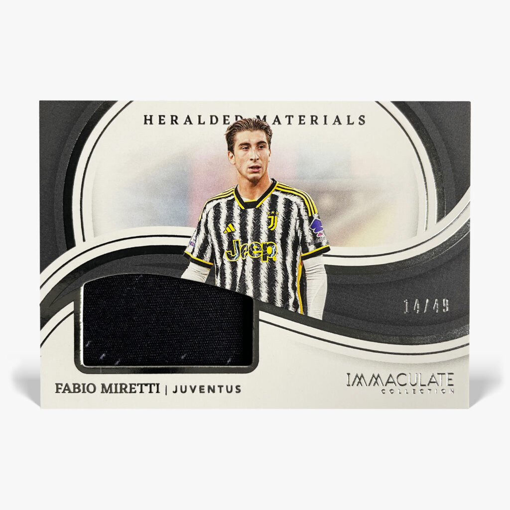 2023-24 Panini Immaculate - Fabio Miretti Relic /49