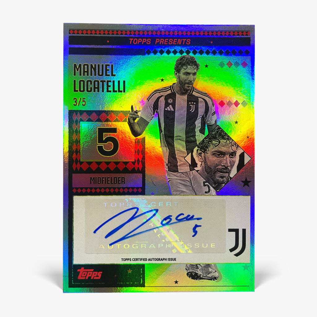 2024-25 Topps Team Set Juventus - Manuel Locatelli Autograf /5