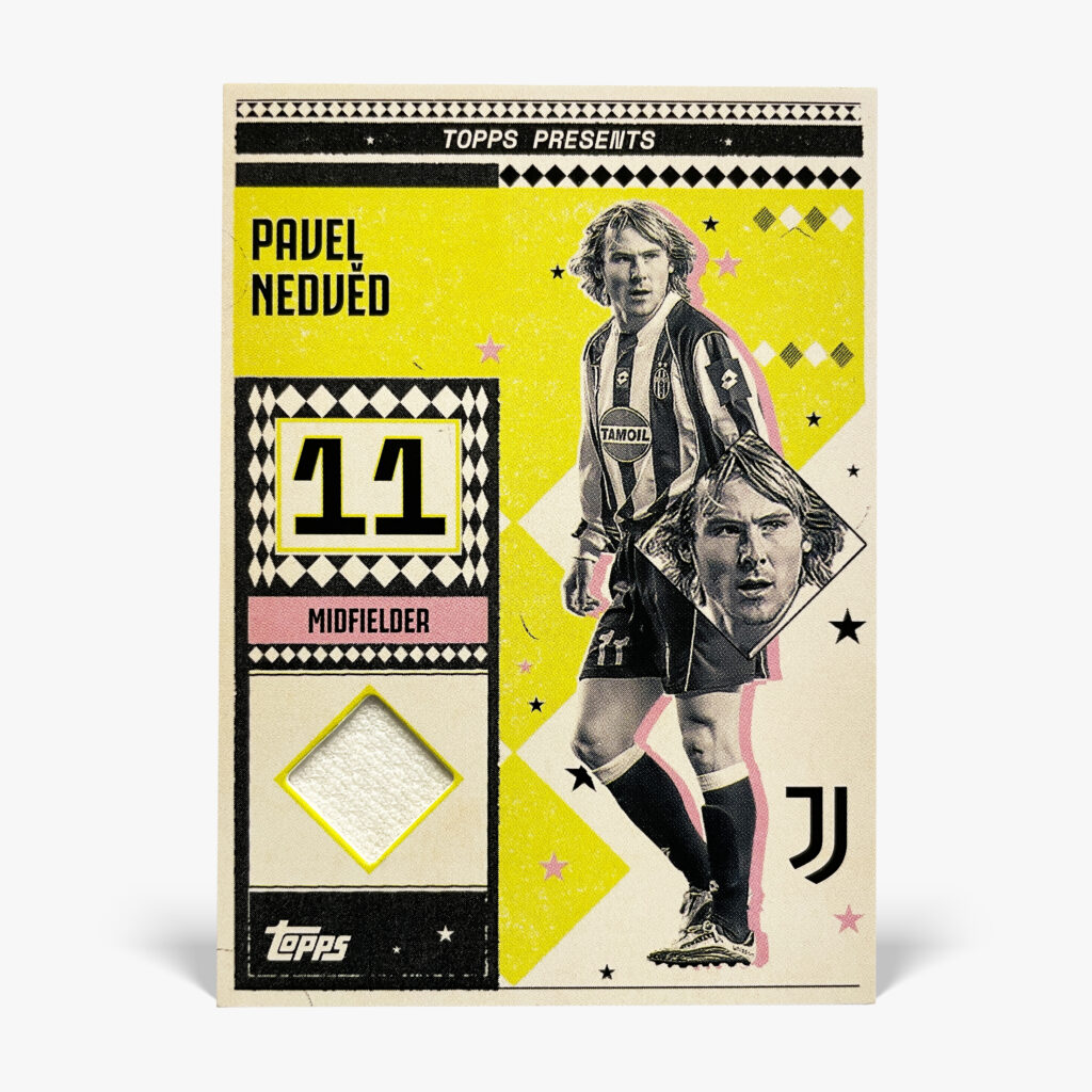 2024-25 Topps Team Set Juventus - Pavel Nedvěd Relic