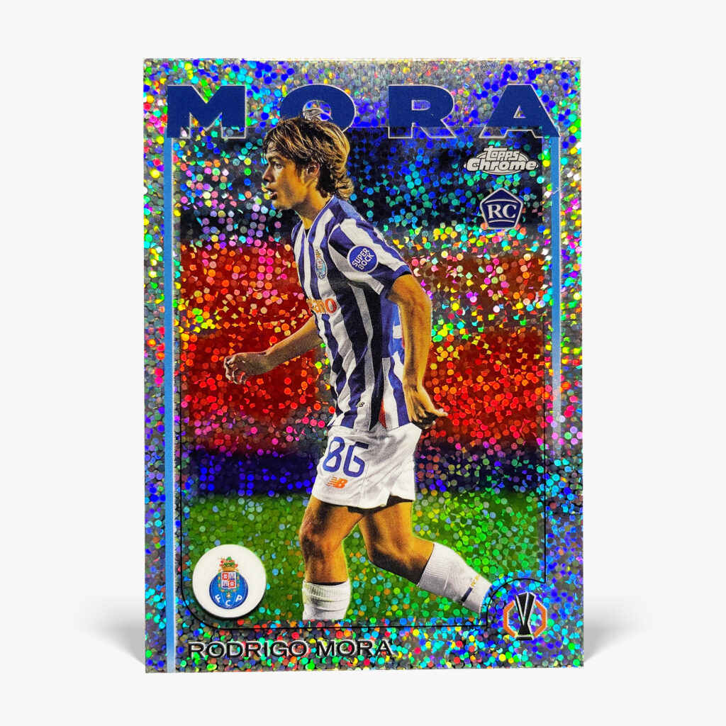 2024-25 Topps Chrome UCC - Speckle - Rodrigo Mora #137