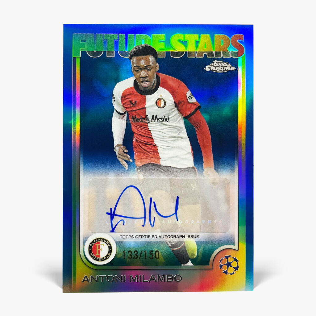 2024-25 Topps Chrome UCC - Antoni Milambo Autograf /150