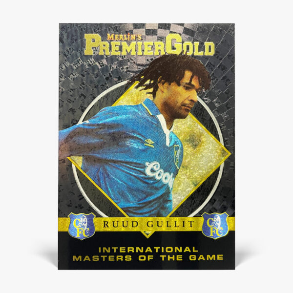 1996-97 Merlin Premier Gold - International Masters of the Game - Ruud Gullit
