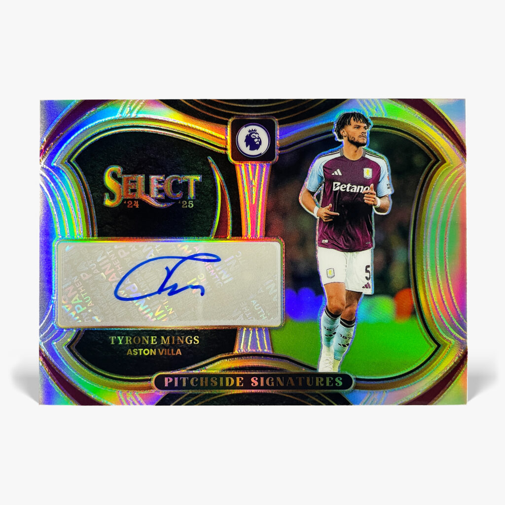 2024-25 Panini Select Premier League - Tyrone Mings Autograf