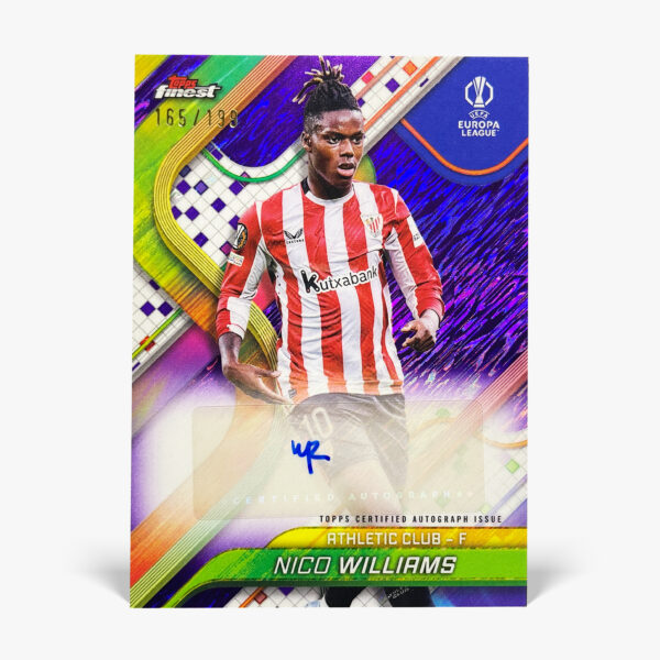 2024-25 Topps Finest UCC - Nico Williams Autograf /199