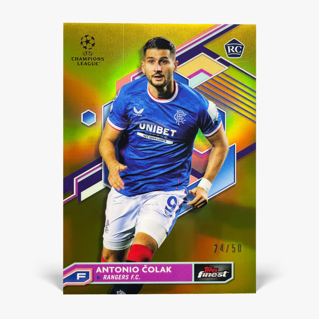 2022-23 Topps Finest UCC - Antonio Čolak /50