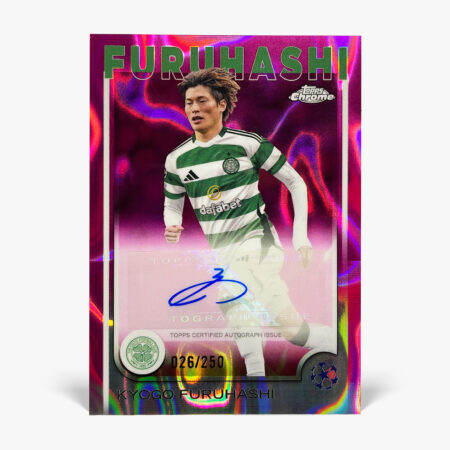 2024-25 Topps Chrome UCC - Kyogo Furuhashi Autograf /250