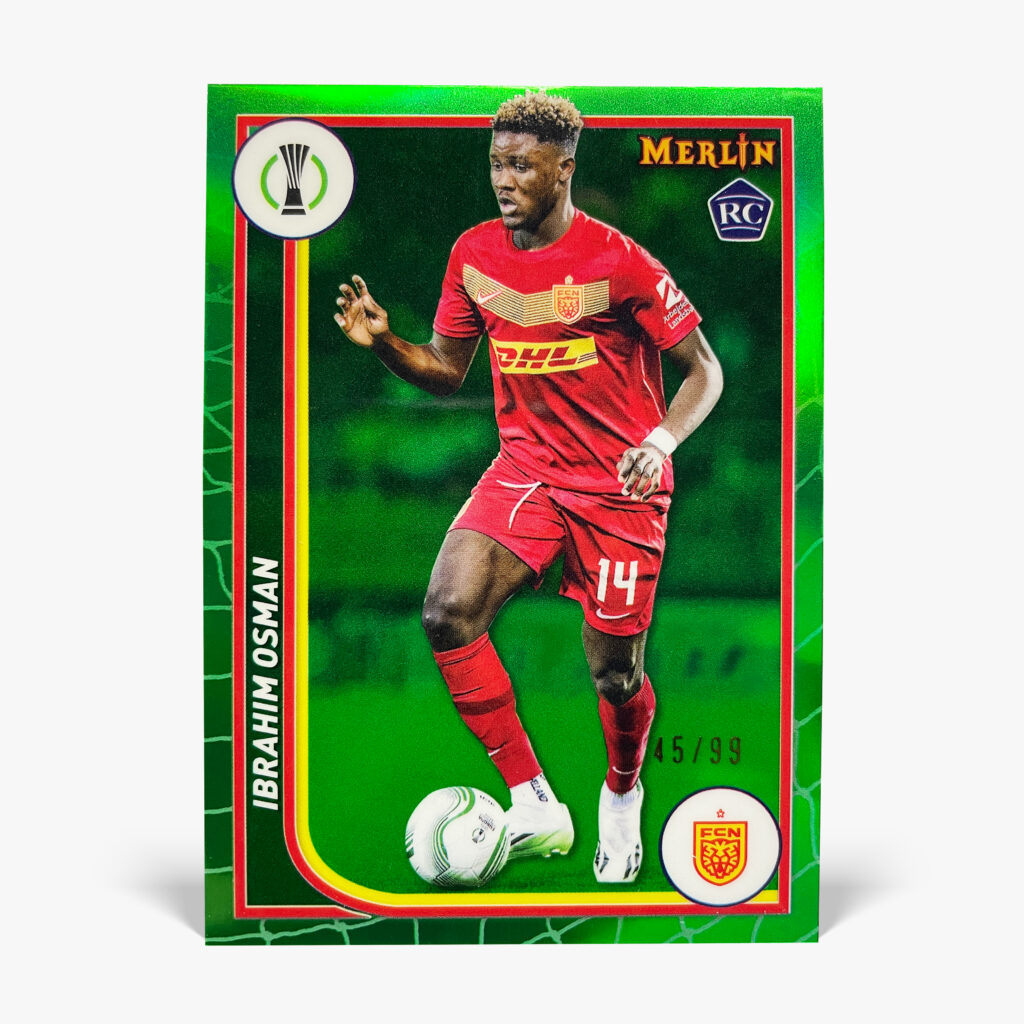 2023-24 Topps Merlin UCC - Ibrahim Osman /99