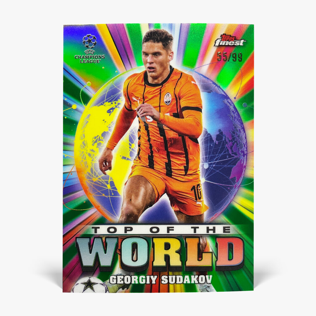 2024-25 Topps Finest UCC - Top of the World - Georgiy Sudakov /99
