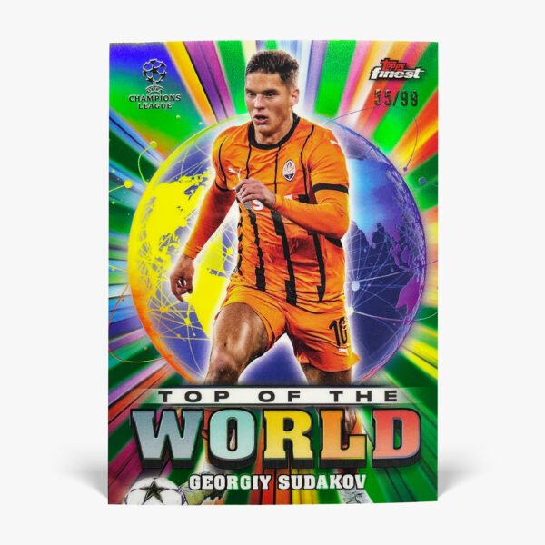 2024-25 Topps Finest UCC - Top of the World - Georgiy Sudakov /99