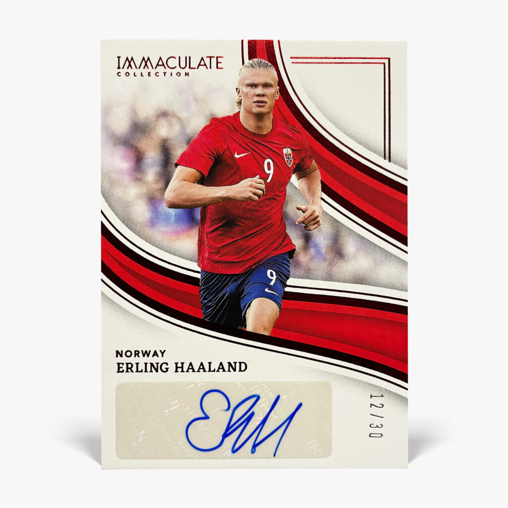 2023-24 Panini Immaculate - Erling Haaland Autograf /30