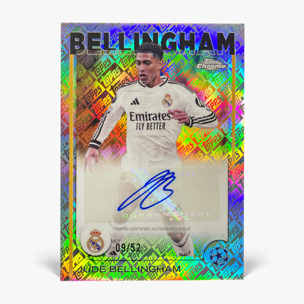2024-25 Topps Chrome UCC - Jude Bellingham Autograf /52