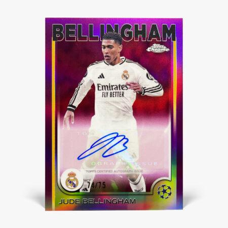 2024-25 Topps Chrome UCC - Jude Bellingham Autograf /75