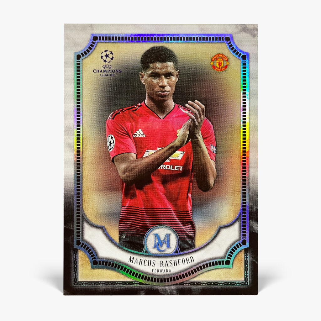2018-19 Topps Museum Collection UCL - Marcus Rashford #73