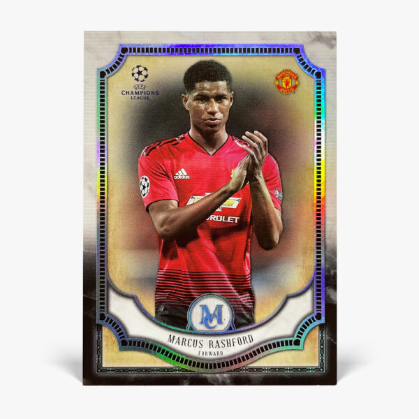 2018-19 Topps Museum Collection UCL - Marcus Rashford #73