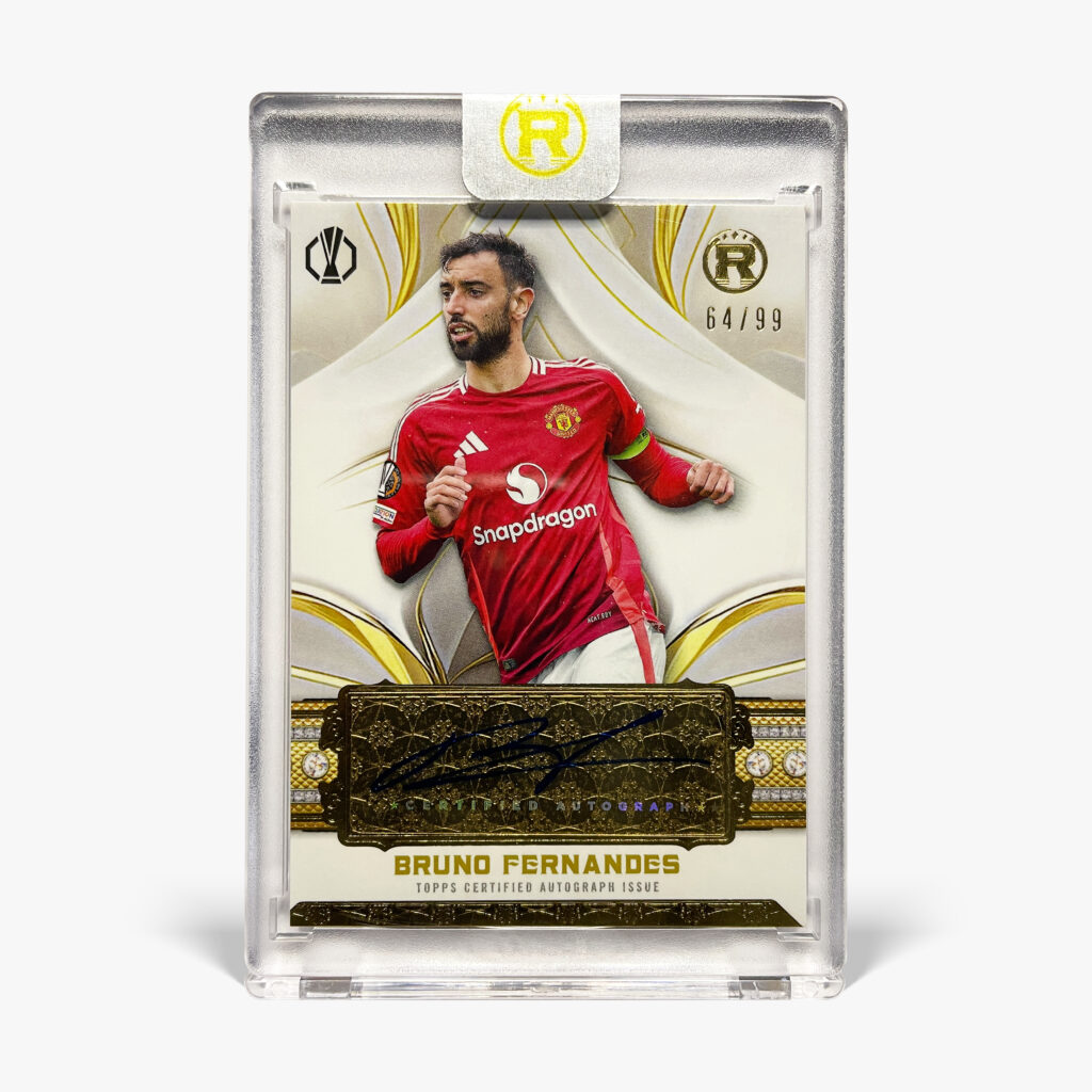 2024-25 Topps Reverence UCC - Bruno Fernandes Autograf /99