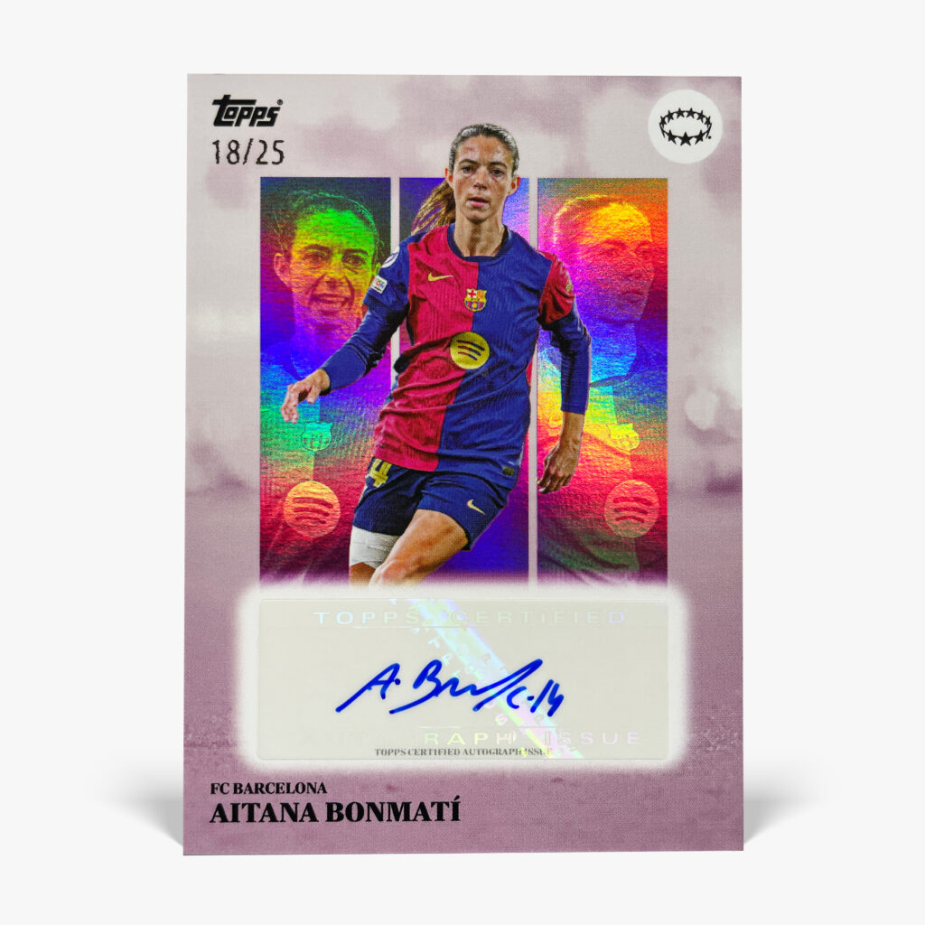 2024-25 Topps Simplicidad - Aitana Bonmatí Autograf /25