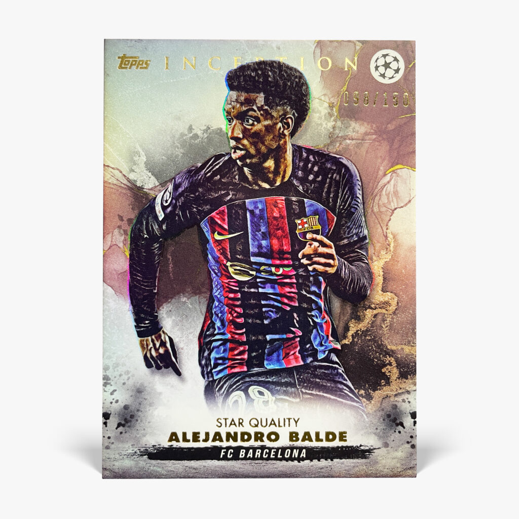 2022-23 Topps Inception UCC - Alejandro Balde /150
