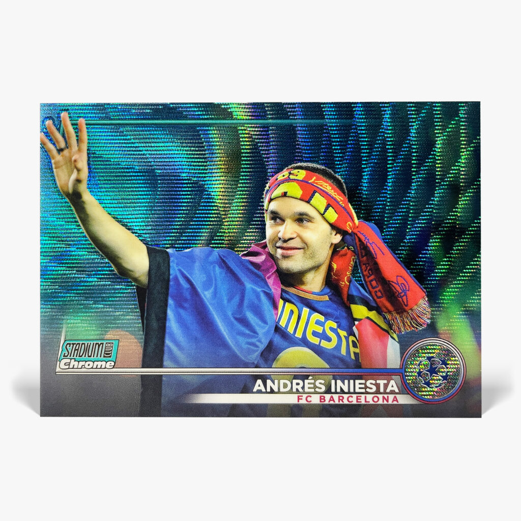 2022-23 Topps Stadium Club Chrome UCC - Andrés Iniesta /275